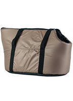 Сумка-переноска для котів та собак Пухнастик 45х18х23 см капучіно