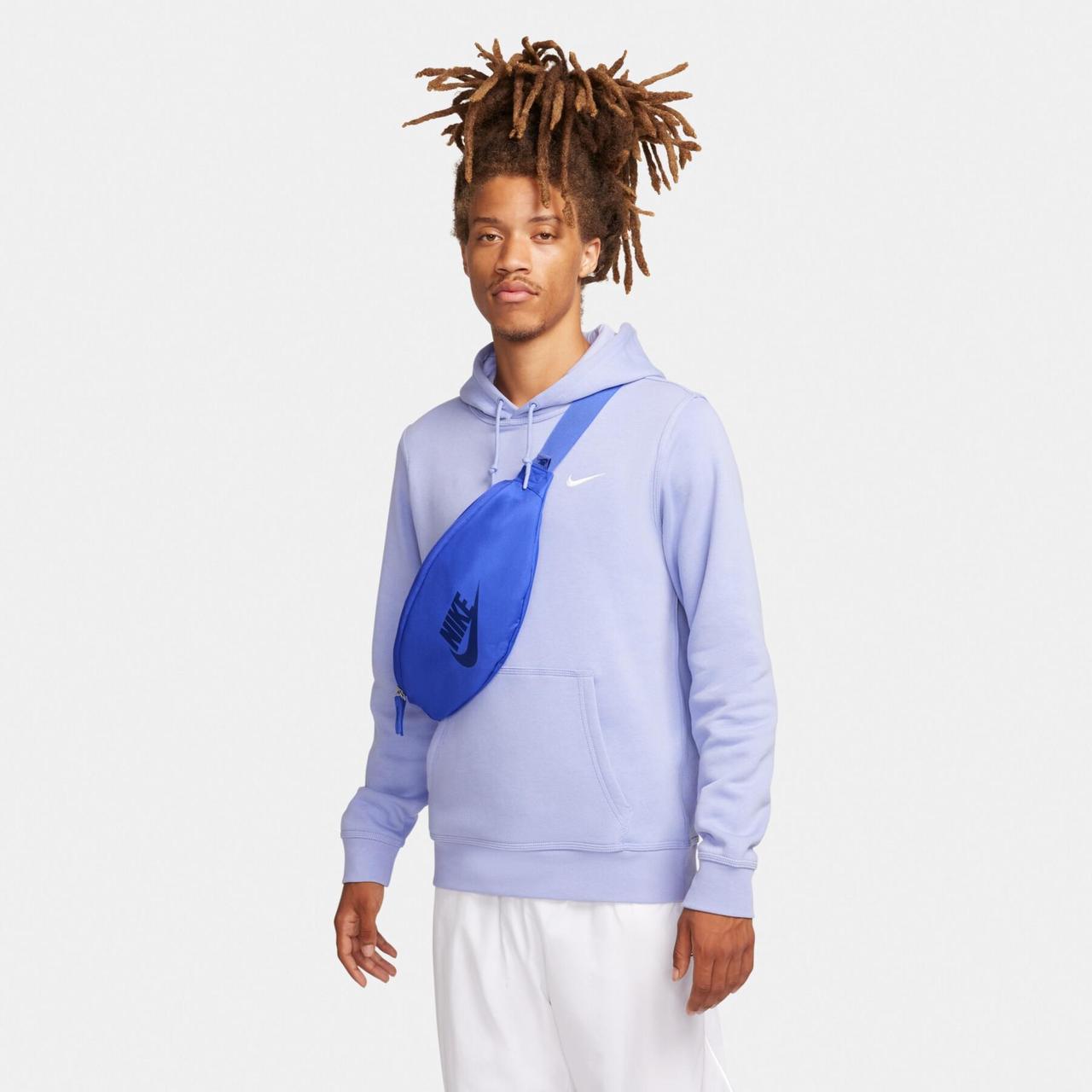 Сумка-бананка на пояс Nike Heritage Waistpack для зберігання дрібних предметів (DB0490-581)