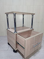 Візок косметологічний 300x400x595 мм з ящиком