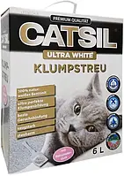 Наповнювач для котів Agros Trading ULTRA WHITE бентонітовий із запахом дитячої присипки 6 л