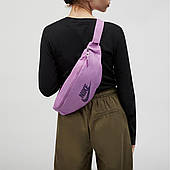 Сумка-бананка на пояс Nike Heritage Waistpack для зберігання дрібних предметів (DB0490-532)