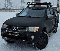 Багажні кошики на дах 145х110 Експедиційний багажник для пікапа MITSUBISHI L-200 2006-2015