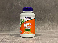 NOW Foods, кошачий коготь, Cat's Claw 500 мг, 100 капсул