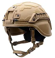 Бронешлем балістичний койот PGD MICH Helmet Danmark IIIA Військова каска з вухами 3А класу Тактичний шолом