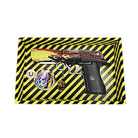 Гумкостріл "DESERT EAGLE BLAZE" із STANDOFF 2, дерев'яний іграшковий пістолет