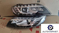 -AFS Фары (КОМПЛЕКТ) левая + правая EUR LED Audi Q7 2005-2014 (4L) Ауди Q7