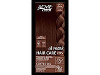 Маска Тонирующая Глубокий каштановый 047 Hair Care Ton oil mask ТМ Acme-Color BP