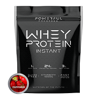 Сывороточный протеин Powerful Progress 100% Whey Protein Instant 1000 грамм со вкусом клубники