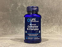 Life Extension, B-complex, полный комплекс биоактивных витаминов группы В, 60капсул