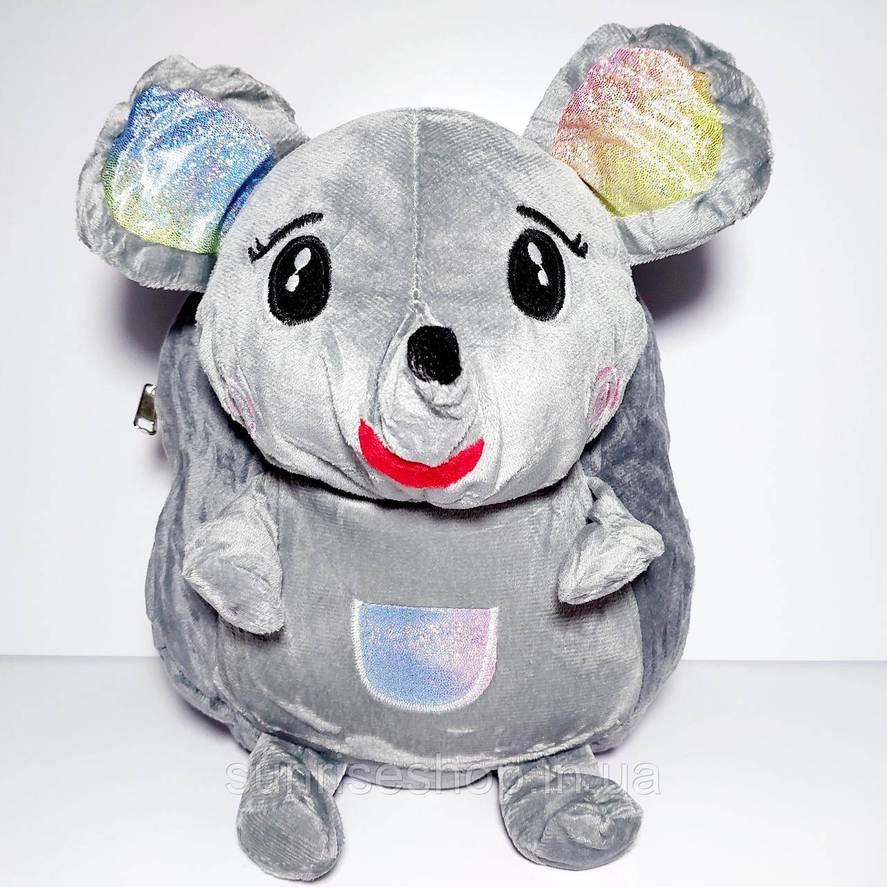 Рюкзак дитячий м'який плюшевий