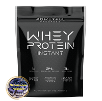 Сывороточный протеин Powerful Progress 100% Whey Protein Instant 1000 грамм со вкусом черничный чизкейк