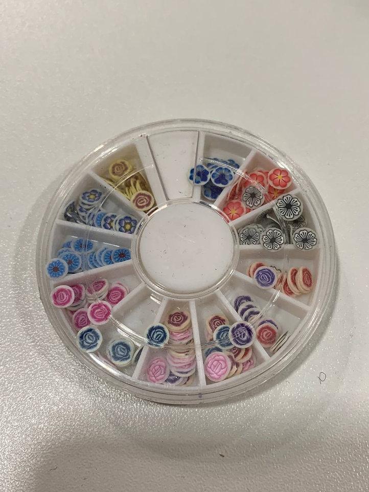 Фімо в каруселі квіти