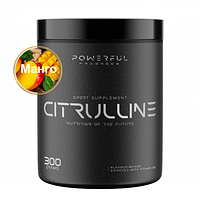 Цитруллин малат Аминокислота Powerful Progress Citrulline Malate 300 грамм со вкусом манго