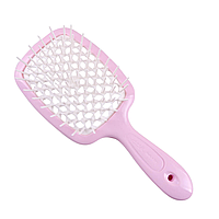 Щетка для волос, Janeke Superbrush, (оригинал), цвет: розовый с белым, 1 шт