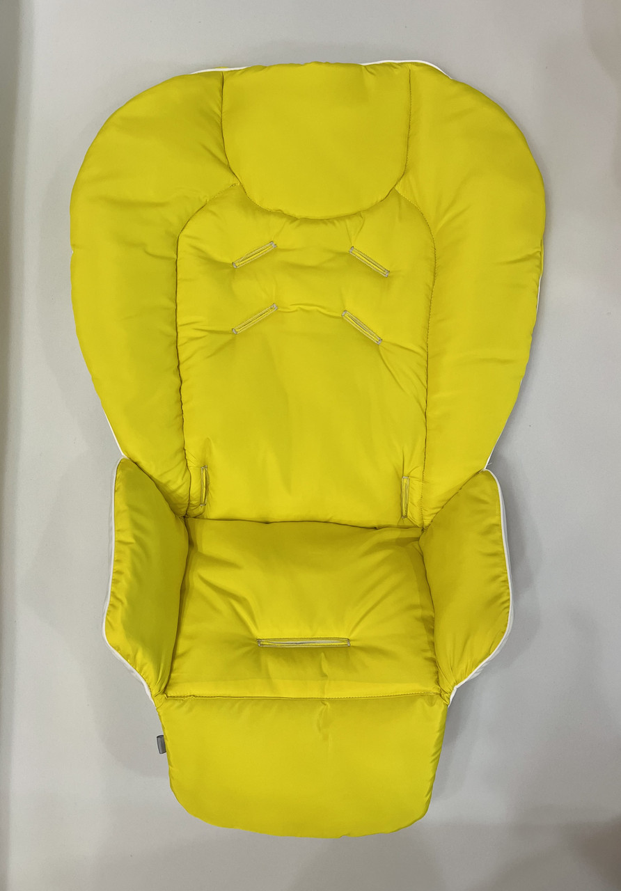 Чохол DavLu до стільчика для годування Chicco Polly 2 в 1 Жовтий (Ch-n-3-14), фото 1