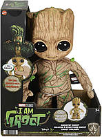 Фигурка Грута Двигается - говорит 35 см. Стражи Галактики Mattel Marvel Groot HJM23 -2