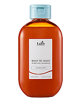 Шампунь с экстрактами имбиря и яблока - Lador Root Re-Boot Purifying Shampoo Ginger & Apple, 300 ml