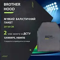 Поліетиленова пластина 2 клас ДСТУ.М'який балістичний пакет 25х30 см СВМПЕ.Бічний захист для камербанду.