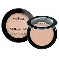 Компактная пудра для лица TopFace Skin Wear Matte Effect PT265