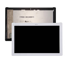 Дисплей до планшета Asus ZenPad 10 (Z300/Z300C/Z300M/Z301M) у складі із сенсором white