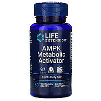 Активатор метаболізму, AMPK Metabolic Activator, Life Extension, 30 вегетаріанських таблеток