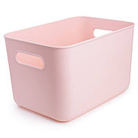 Ящик для хранения MVM пластиковый розовый 160x180x257 FH-11 S LIGHT PINK