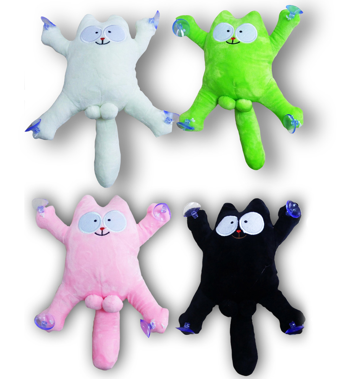 Кіт Саймон, кольори мікс (розовый, зеленый)