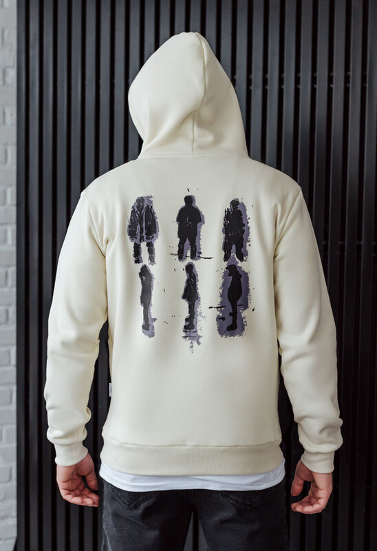 Універсальне бежеве худі Staff persona fleece