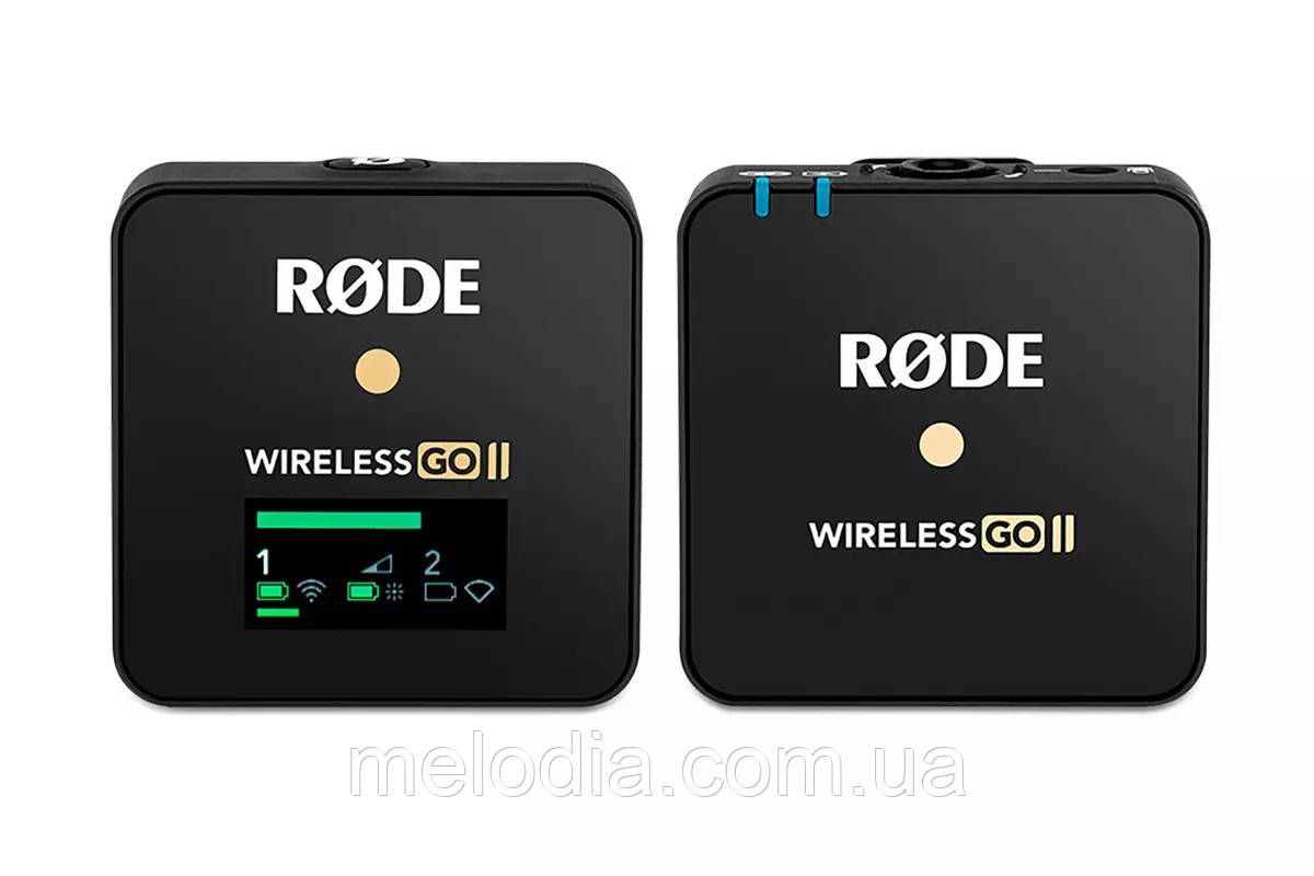 Мікрофон для подкасту RODE Wireless GO II Single Мікрофонна радіосистема