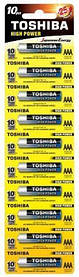 Батарейка Toshiba High Power LR03 AAA (1 шт.)