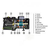 Насосна станція KOER відцентрова для чистої води AUTO JET-125 1100Вт 4.5м³/ч Hmax 43м об&#039;єм 24л KP2667 -, фото 2