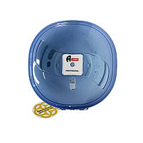 Тримач для туалетного паперу з замком MINI з бічним витягуванням, блакитний прозорий Afacan Plastik, фото 5