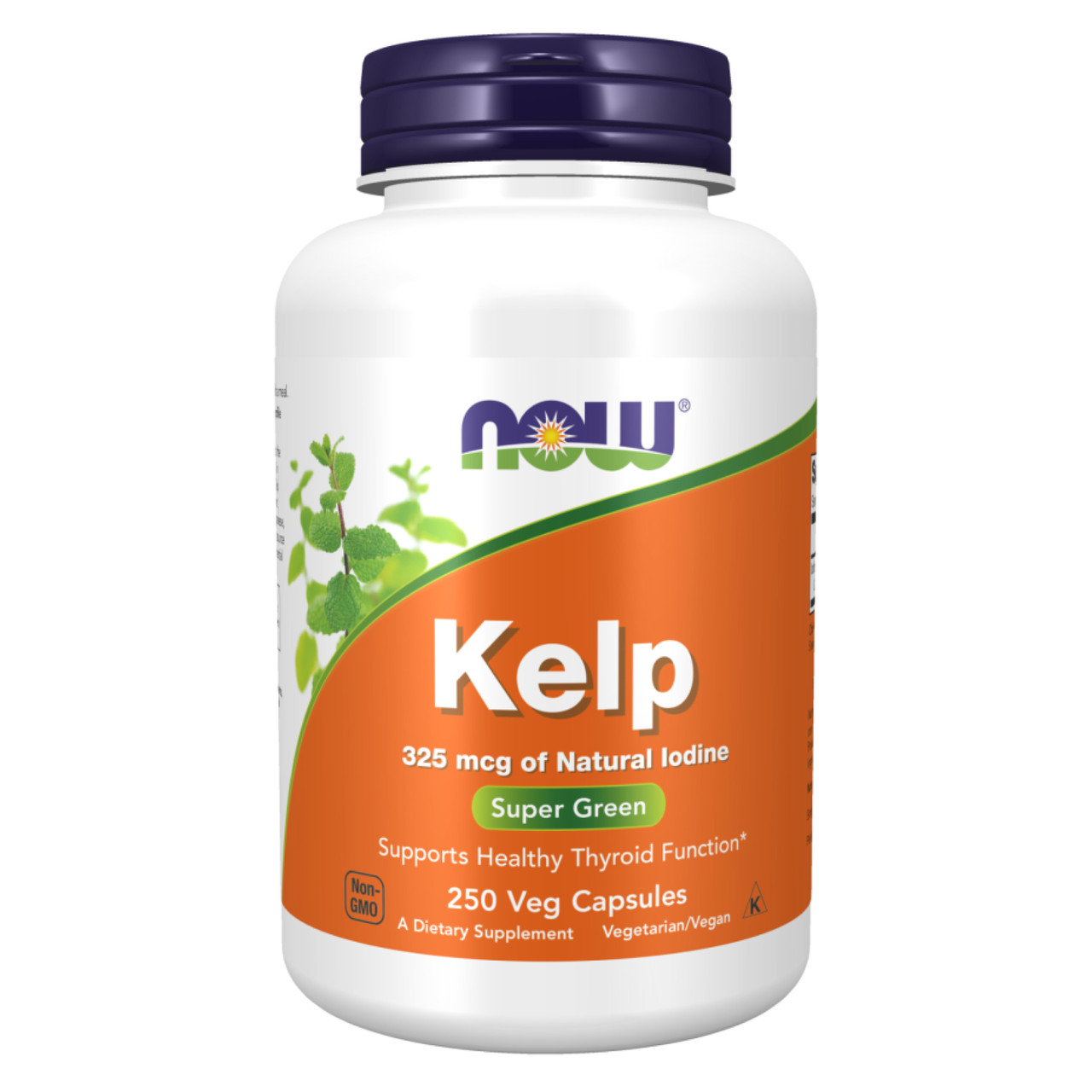 Kelp 325mcg Of Natural Lodine - 250 vcaps, фото 1
