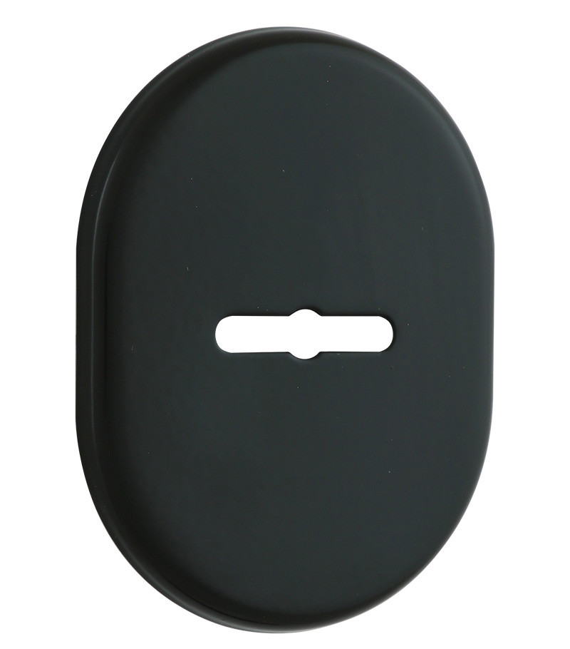 Накладка під сувальдний ключ DiSec KT037 MATRIX Oval чорний без шторки (Італія)