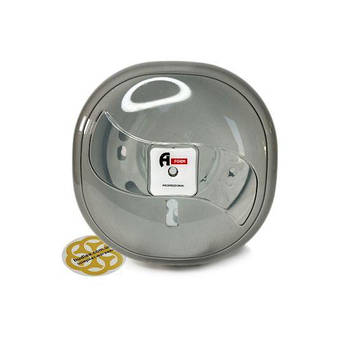 Контейнер для туалетного паперу MINI з бічним витягуванням, прозорий димчастий Afacan Plastik