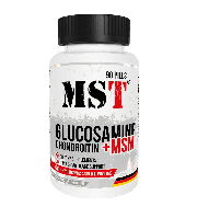 MST Glucosamine Chondroitin MSM + Hyaluronic Acid 90 таблеток