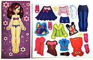 БАГАТОРАЗОВА АППЛІКАЦІЯ Одяг для красуні! "Співачка" | Набір для творчості, фото 3