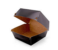 Коробка для бургера Turkey крафт/крафт 14х14 см h9 см бумажное (013931Ч/90/540)