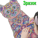 Алмазна мозаїка Ікона Божої Матері, на підставці, 30х30 см. (BJP202), фото 4