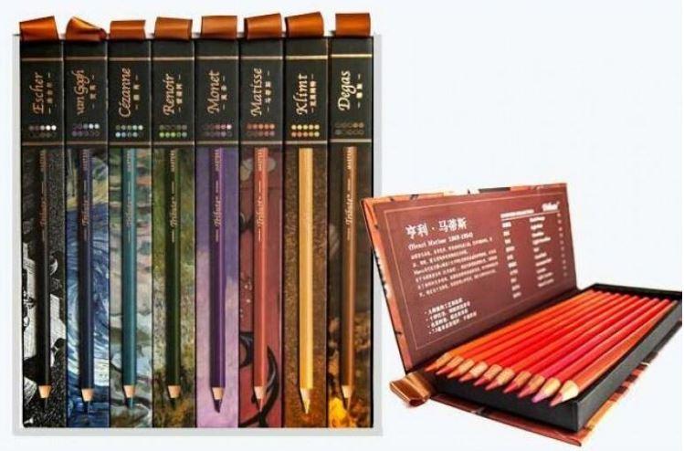 Олівці Marco Tribute кедр кейси круглі 80 кол