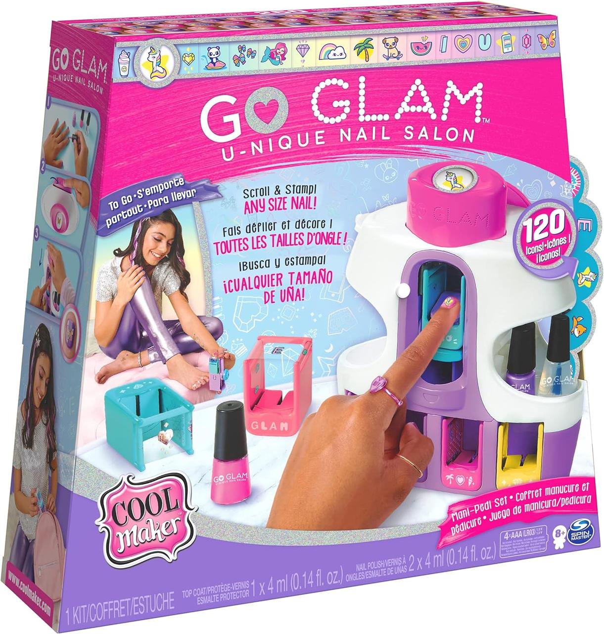 Набір Студія для манікюру і педикюру Cool Maker Go Glam Nail Salon Оригінал з США