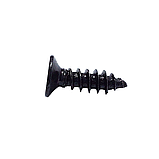 Саморіз SJH 3х8 (DIN 7982) з потайною головкою, чорний, фото 2