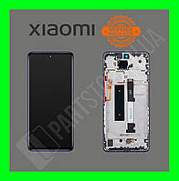 Дисплей Xiaomi Mi 10T Lite 5G / Redmi Note 9 Pro 5G Blue (5600090J1700) сервісний оригінал у зборі з рамкою