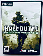 Call of Duty 4 Modern Warfare, Б/У, английская версия - диск для PC