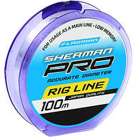 Леска Flagman Sherman Pro Rig Line 100м 0.148мм SHPR_0,148