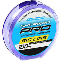 Леска Flagman Sherman Pro Rig Line 100м 0.105мм SHPR_0,105