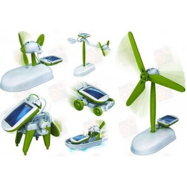 Robot kits 6 in 1 educational solar sales kit