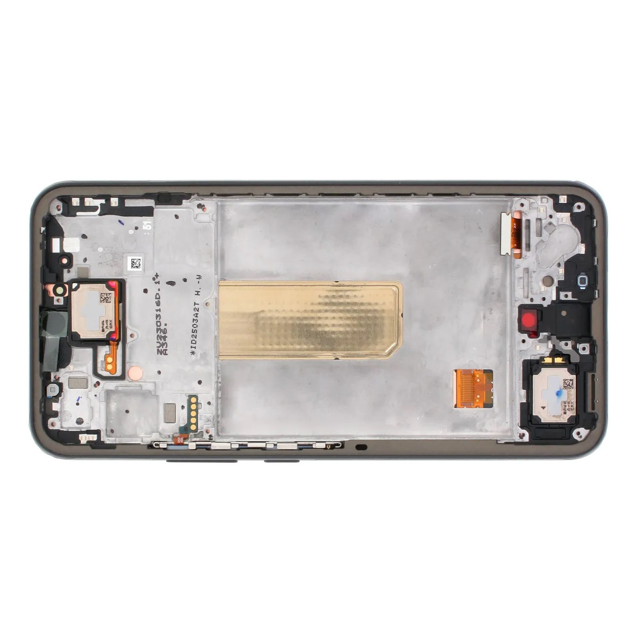 Дисплей Samsung A346 Galaxy A34 (2023) модуль в зборі з тачскріном і рамкою, Original, чорний