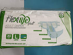 Підгузки для дорослих , розмір L, торгової марки "Flexi life plus"  №30