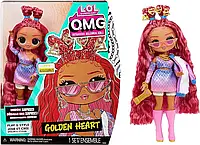 Кукла L.O.L. Surprise ЛОЛ Сюрприз O.M.G. S7 Золотое Сердце с аксессуарами